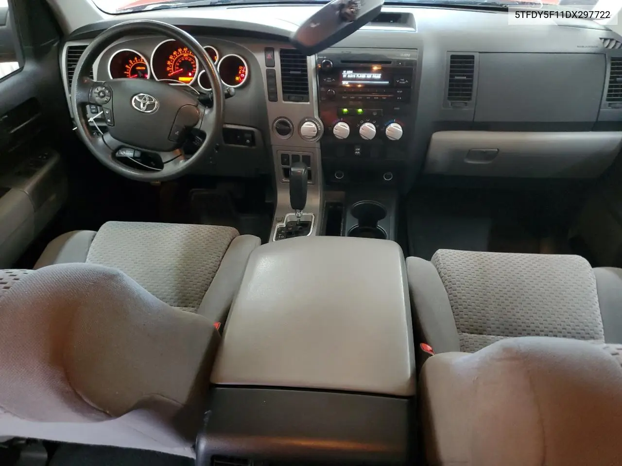 2013 Toyota Tundra Crewmax Sr5 VIN: 5TFDY5F11DX297722 Lot: 62600405