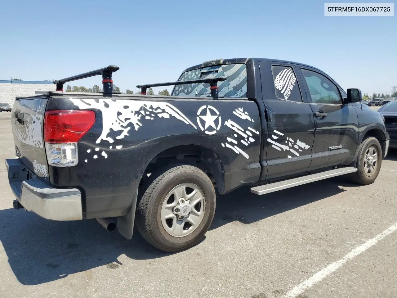 2013 Toyota Tundra Double Cab Sr5 VIN: 5TFRM5F16DX067725 Lot: 62890795