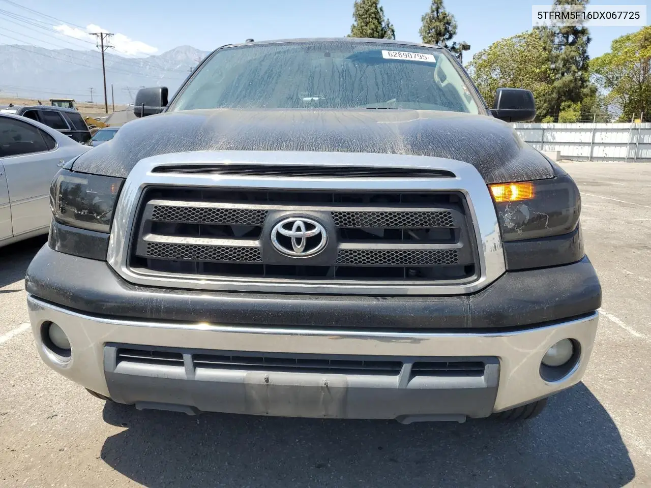 2013 Toyota Tundra Double Cab Sr5 VIN: 5TFRM5F16DX067725 Lot: 62890795