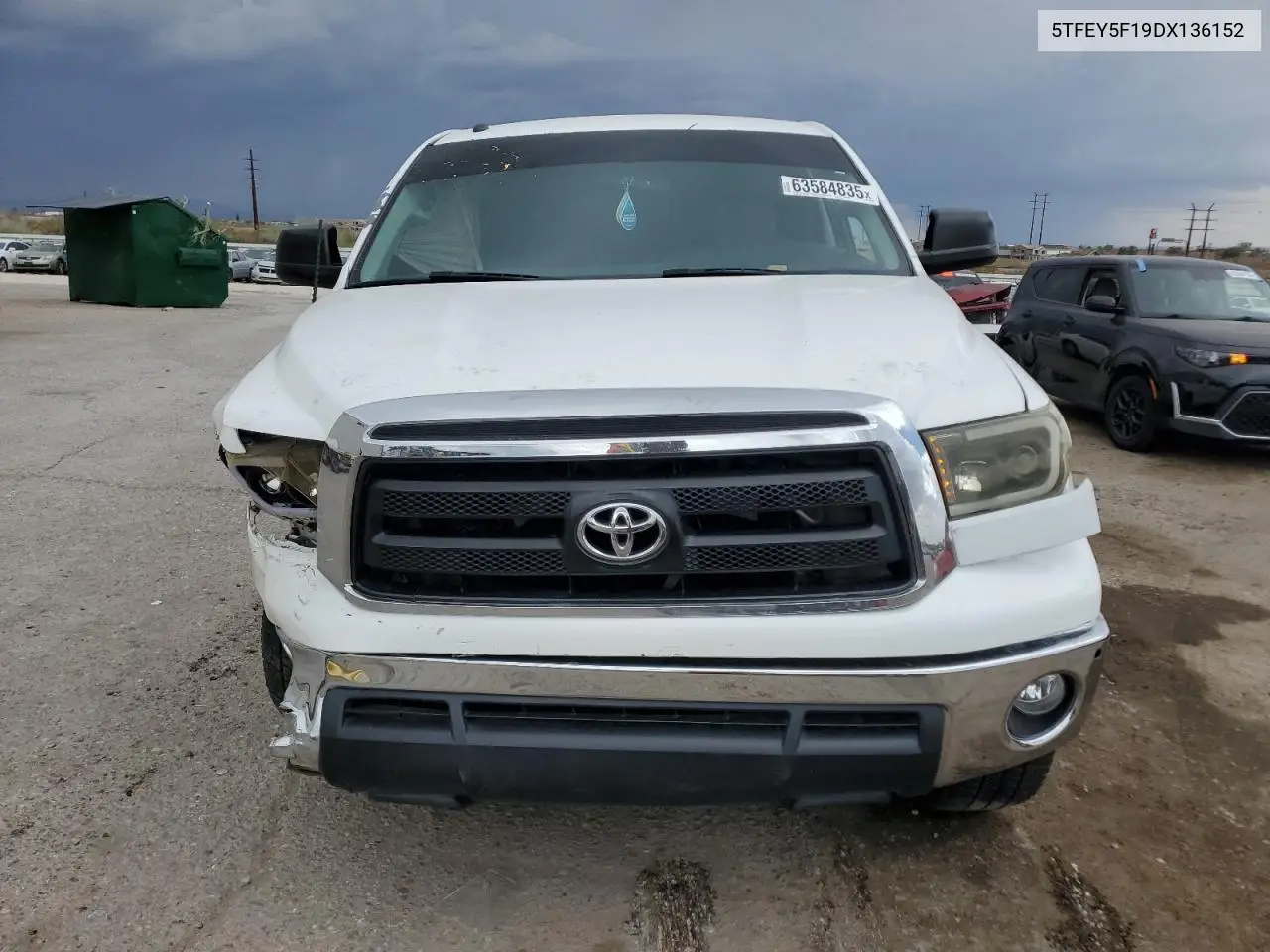 2013 Toyota Tundra Crewmax Sr5 VIN: 5TFEY5F19DX136152 Lot: 63584835
