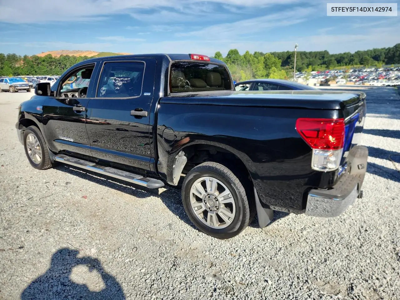 2013 Toyota Tundra Crewmax Sr5 VIN: 5TFEY5F14DX142974 Lot: 63593345