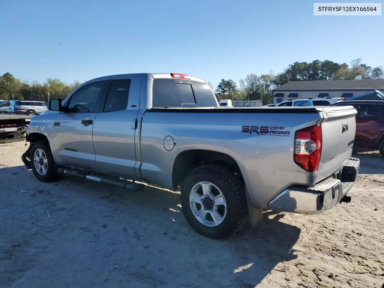 2014 Toyota Tundra Double Cab Sr VIN: 5TFRY5F12EX166564 Lot: 48583865