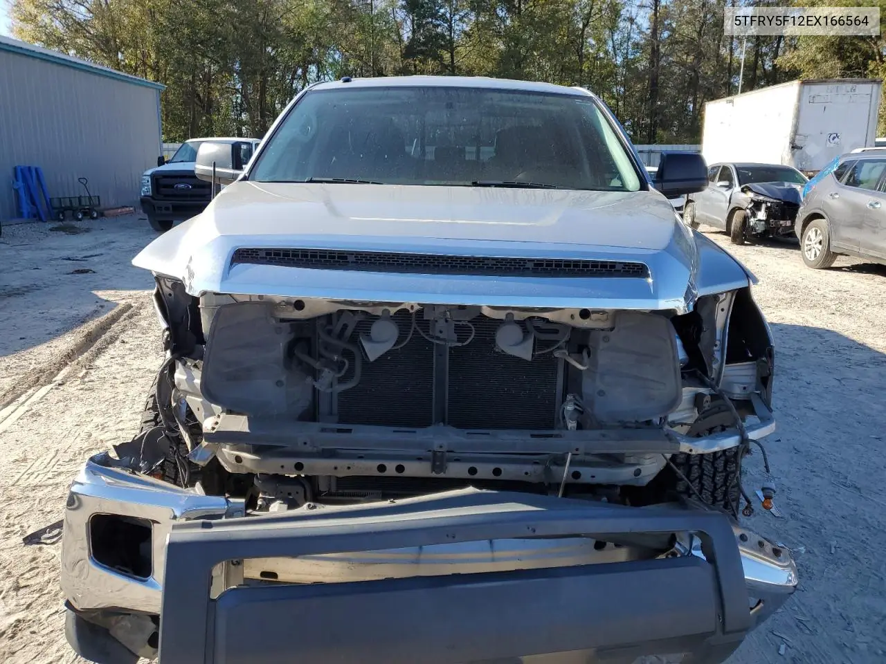 2014 Toyota Tundra Double Cab Sr VIN: 5TFRY5F12EX166564 Lot: 48583865