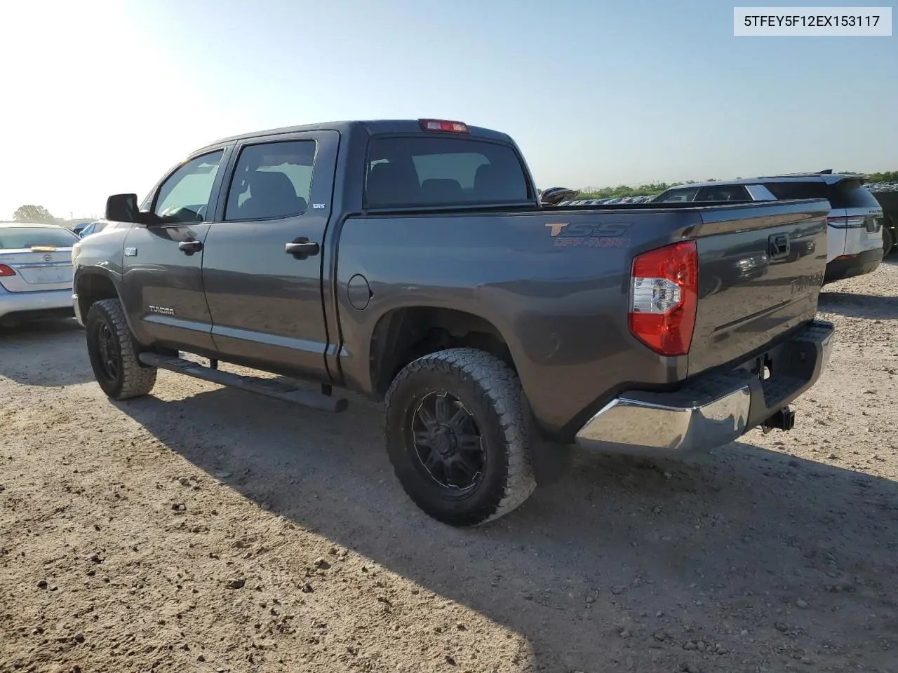2014 Toyota Tundra Crewmax Sr5 VIN: 5TFEY5F12EX153117 Lot: 52642065