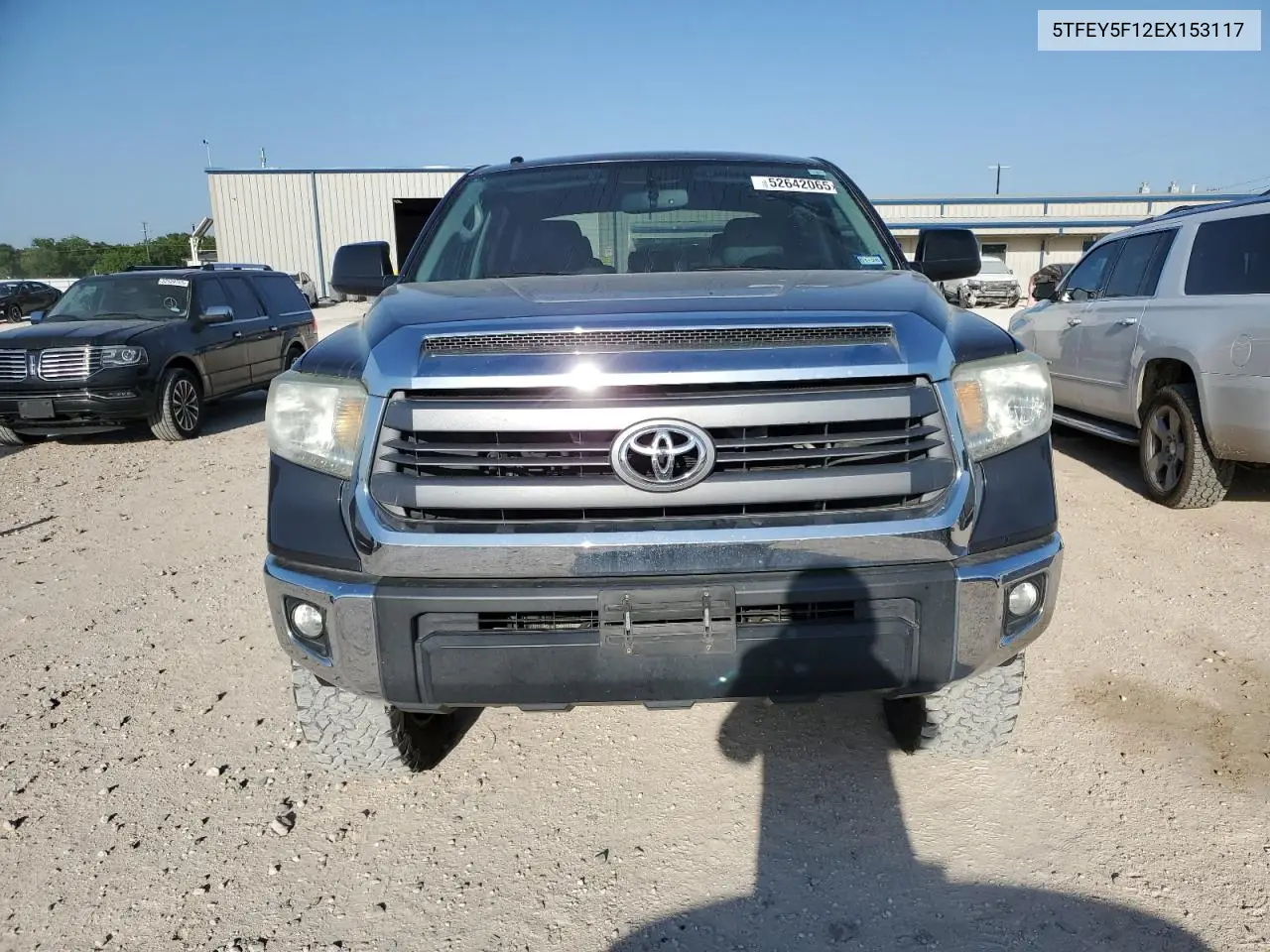 2014 Toyota Tundra Crewmax Sr5 VIN: 5TFEY5F12EX153117 Lot: 52642065