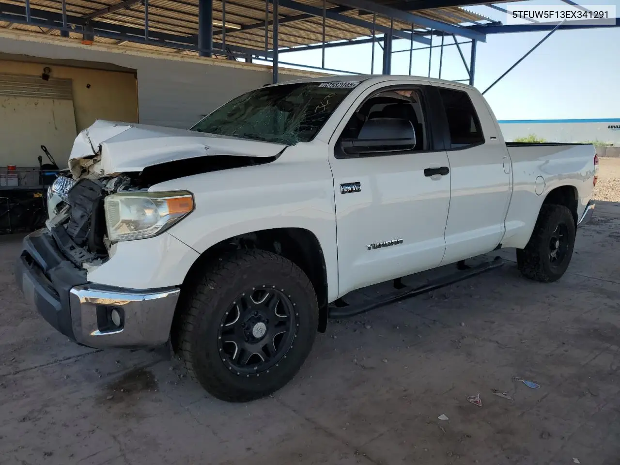 2014 Toyota Tundra Double Cab Sr VIN: 5TFUW5F13EX341291 Lot: 62582045
