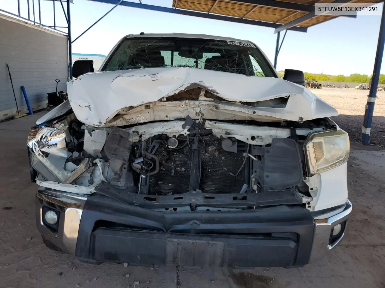 2014 Toyota Tundra Double Cab Sr VIN: 5TFUW5F13EX341291 Lot: 62582045
