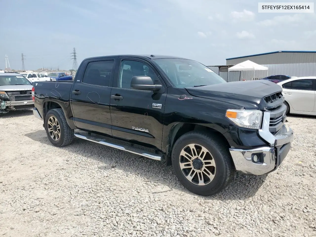2014 Toyota Tundra Crewmax Sr5 VIN: 5TFEY5F12EX165414 Lot: 62781385