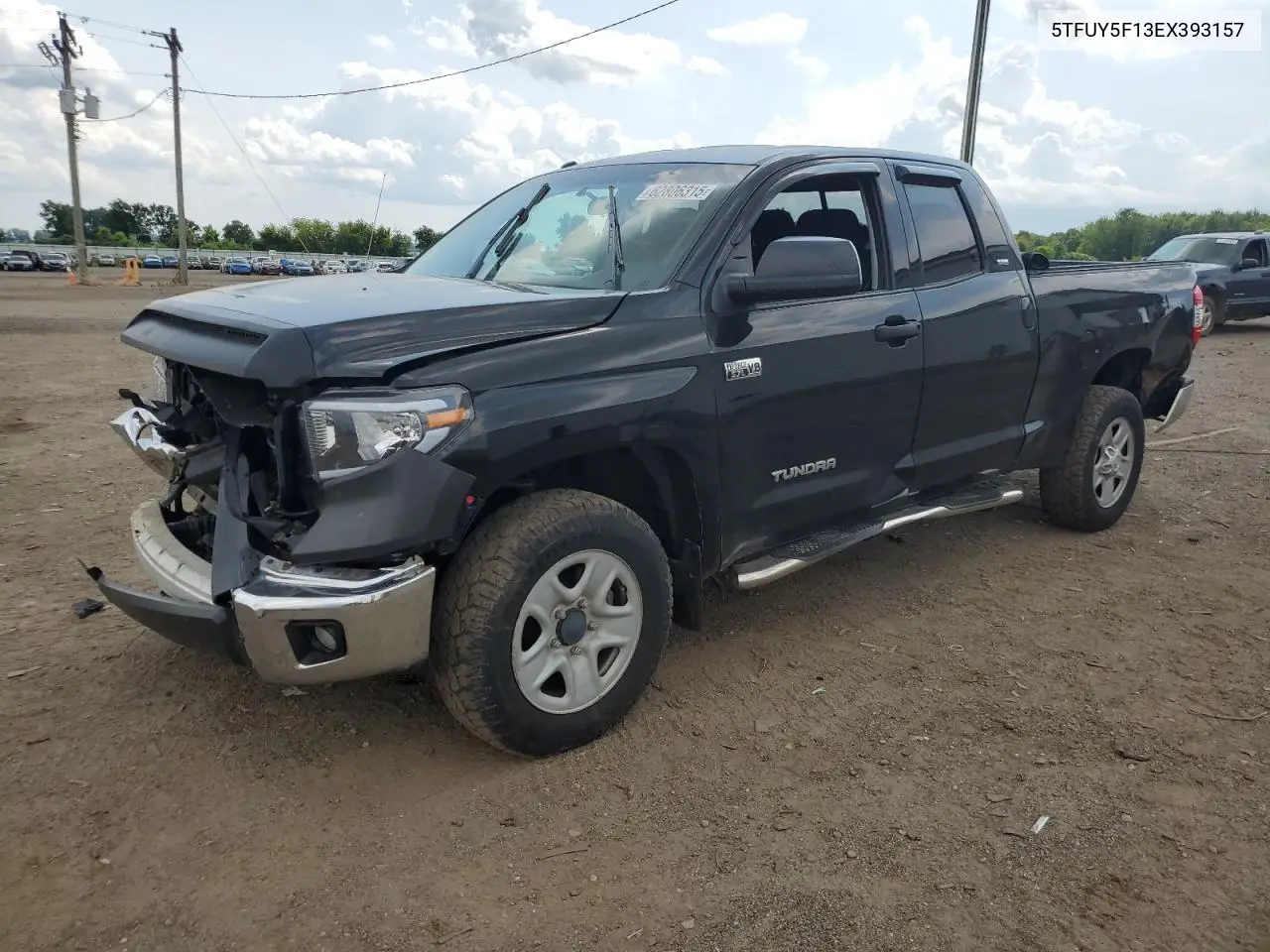2014 Toyota Tundra Double Cab Sr VIN: 5TFUY5F13EX393157 Lot: 62806315