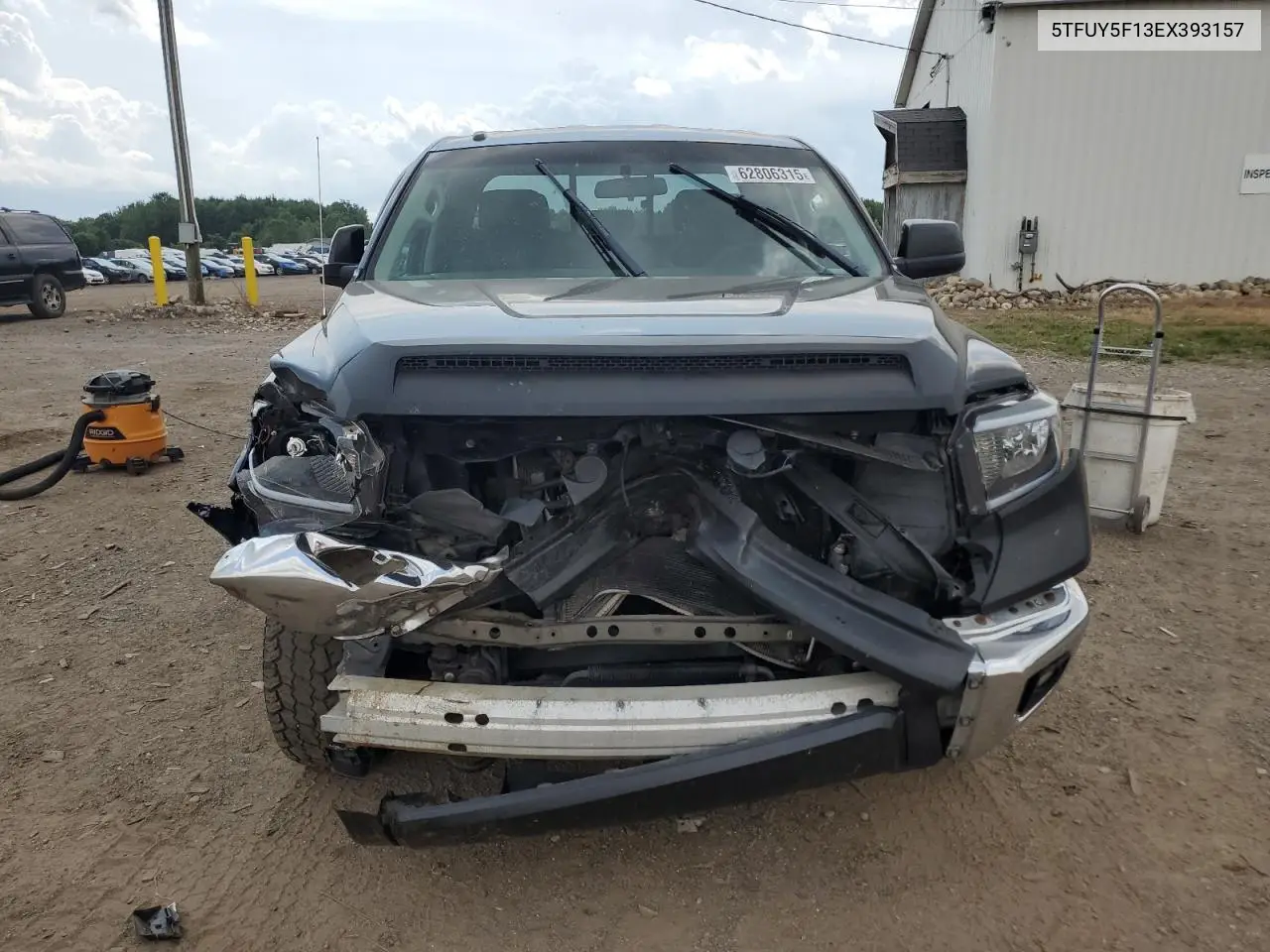 2014 Toyota Tundra Double Cab Sr VIN: 5TFUY5F13EX393157 Lot: 62806315