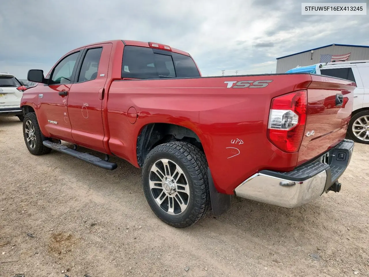 2014 Toyota Tundra Double Cab Sr VIN: 5TFUW5F16EX413245 Lot: 62927965