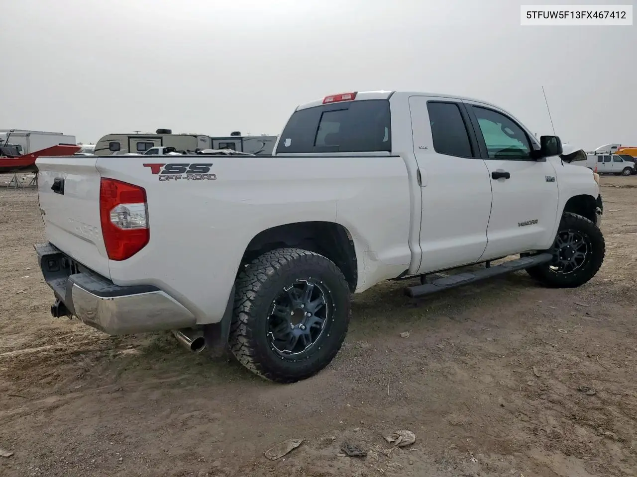 2015 Toyota Tundra Double Cab Sr VIN: 5TFUW5F13FX467412 Lot: 56602195