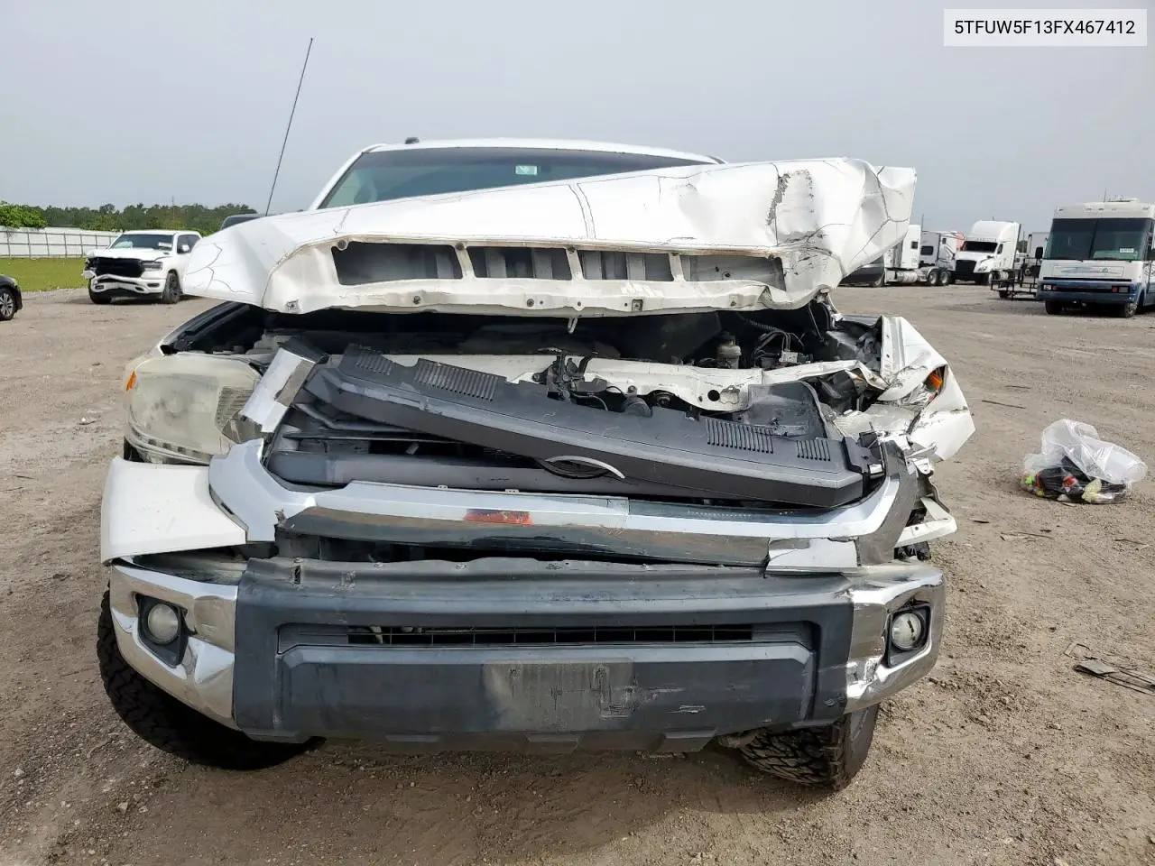 2015 Toyota Tundra Double Cab Sr VIN: 5TFUW5F13FX467412 Lot: 56602195
