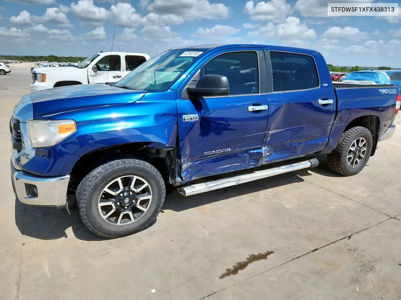 2015 Toyota Tundra Crewmax Sr5 VIN: 5TFDW5F1XFX438313 Lot: 62182795