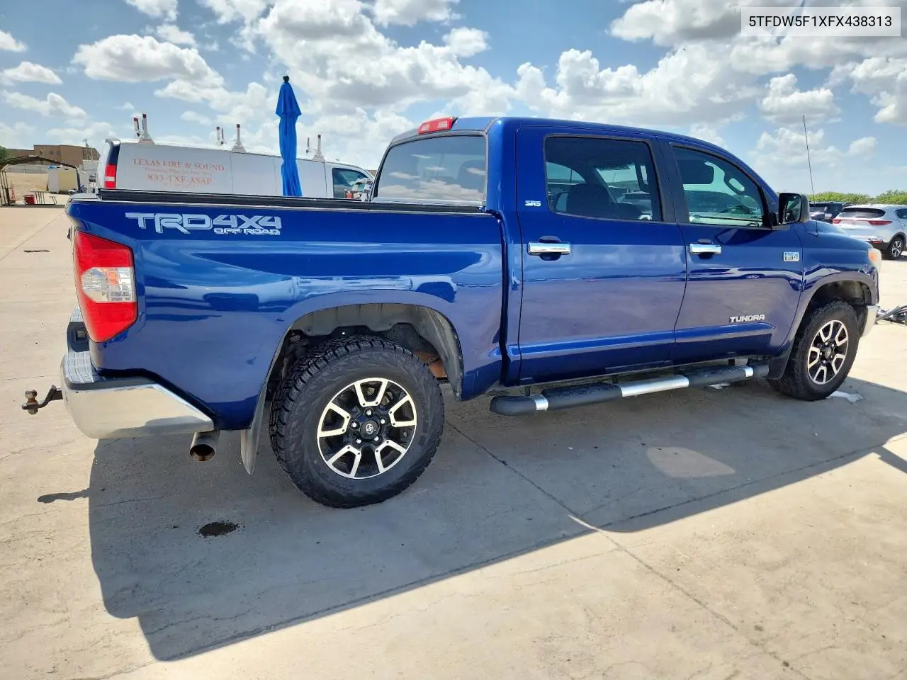 2015 Toyota Tundra Crewmax Sr5 VIN: 5TFDW5F1XFX438313 Lot: 62182795