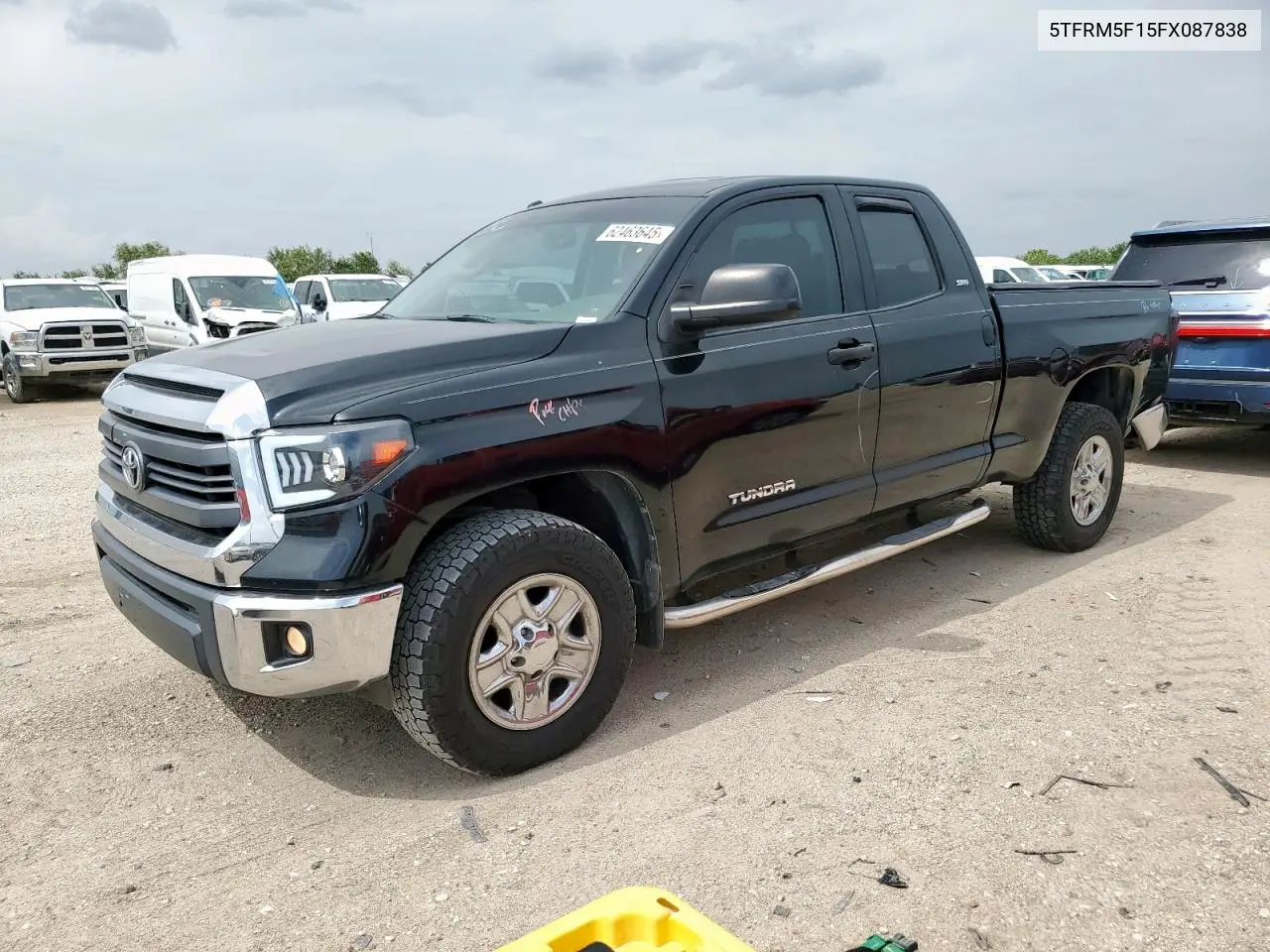 2015 Toyota Tundra Double Cab Sr VIN: 5TFRM5F15FX087838 Lot: 62463645