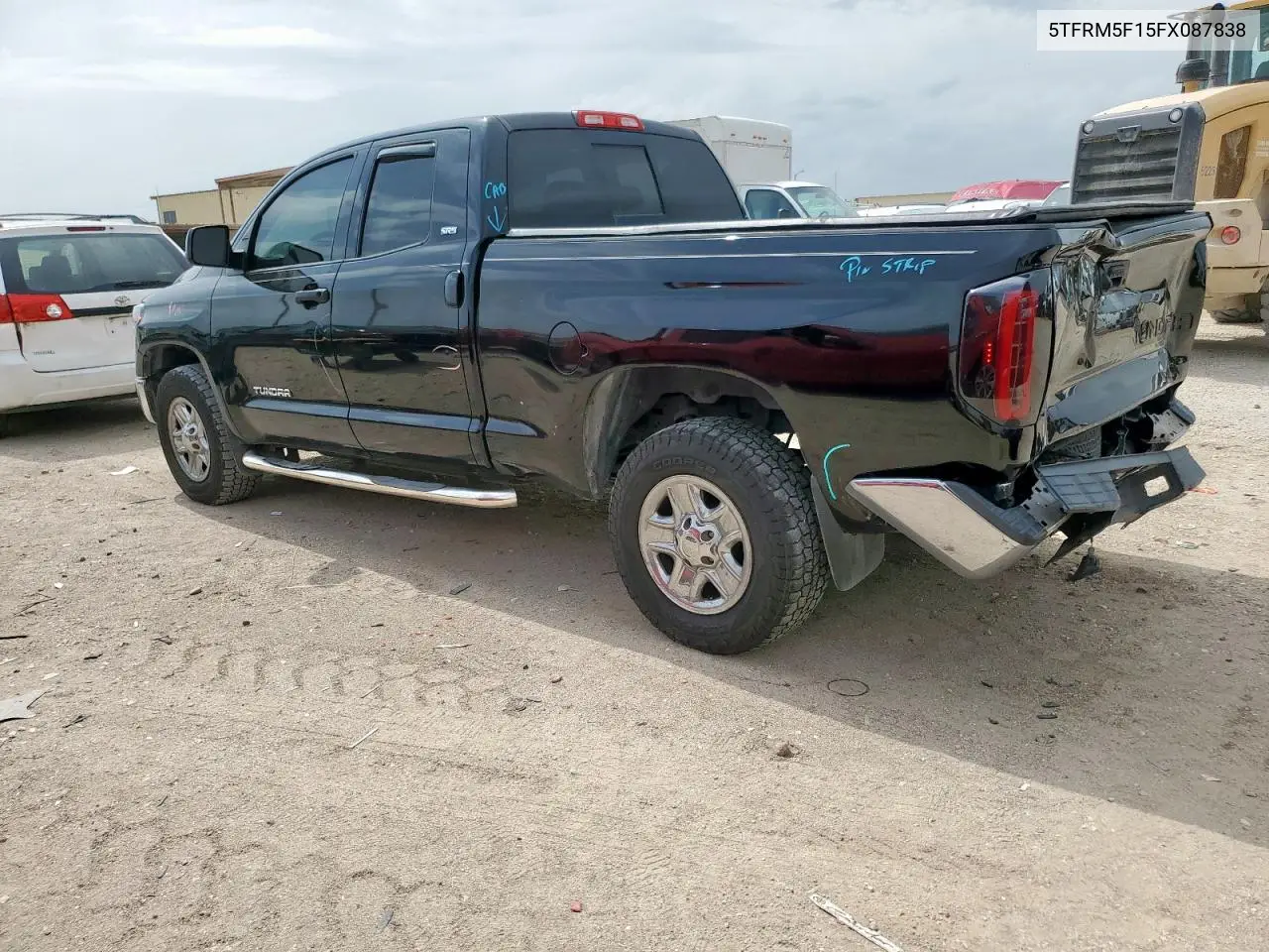 2015 Toyota Tundra Double Cab Sr VIN: 5TFRM5F15FX087838 Lot: 62463645