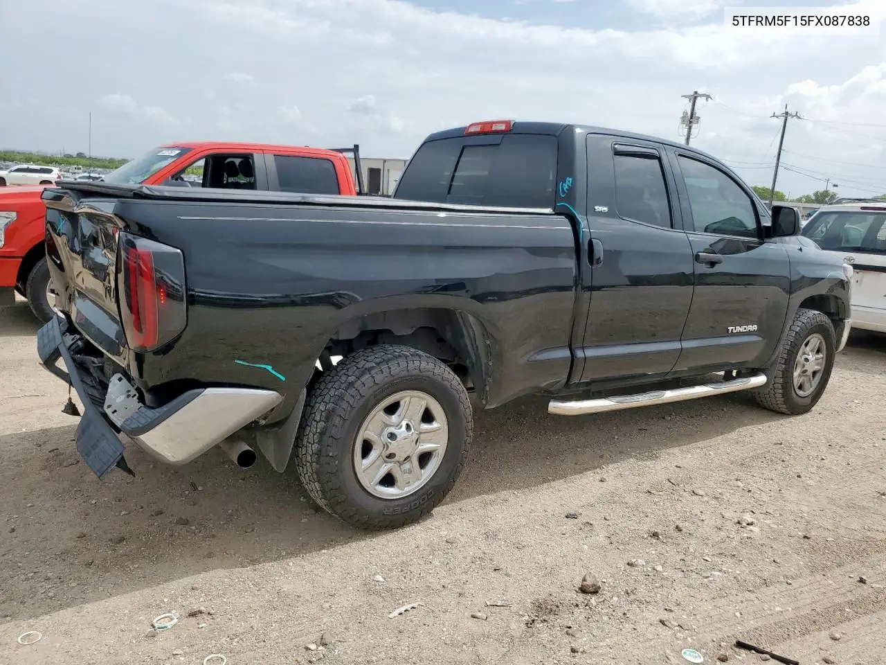 2015 Toyota Tundra Double Cab Sr VIN: 5TFRM5F15FX087838 Lot: 62463645