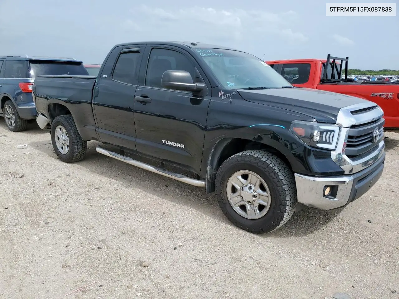 2015 Toyota Tundra Double Cab Sr VIN: 5TFRM5F15FX087838 Lot: 62463645