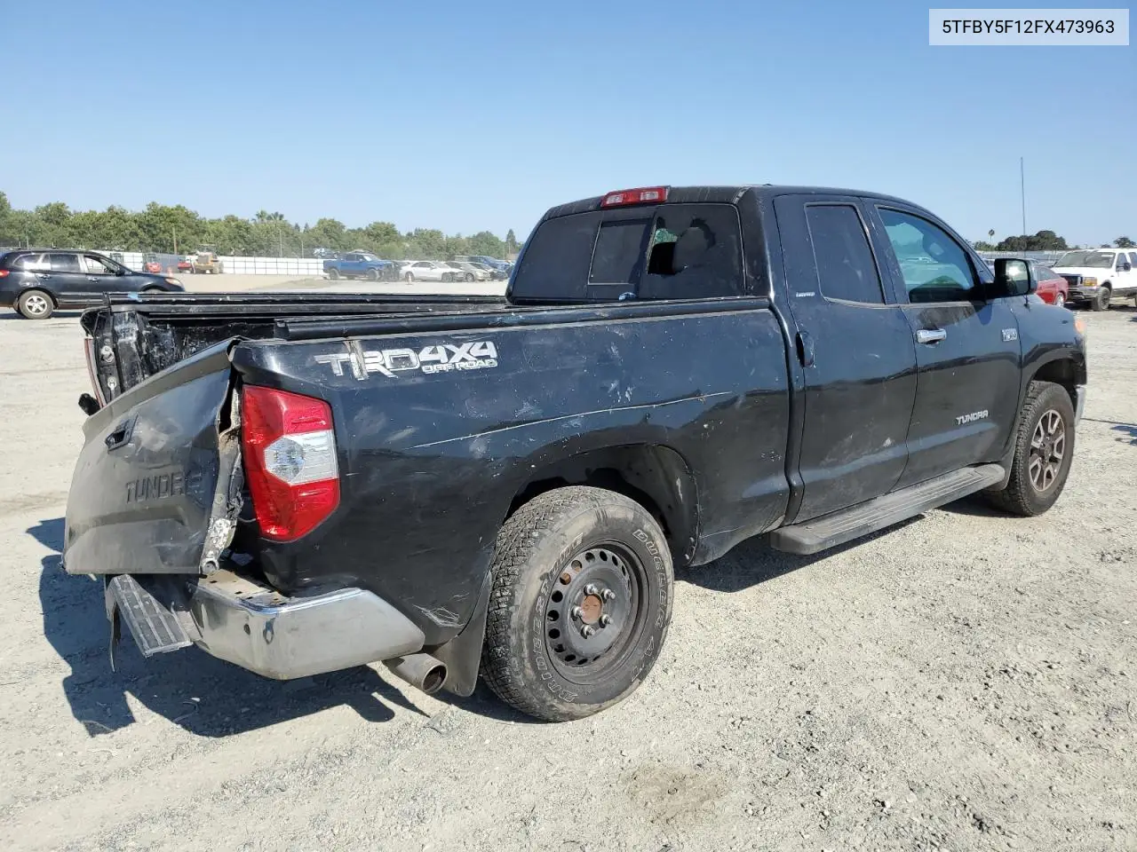 2015 Toyota Tundra Double Cab Limited VIN: 5TFBY5F12FX473963 Lot: 62684415