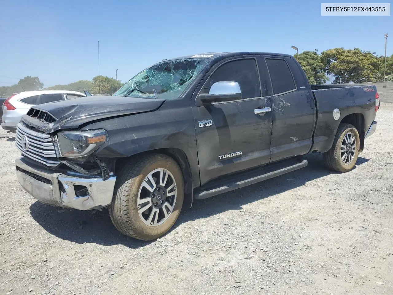 2015 Toyota Tundra Double Cab Limited VIN: 5TFBY5F12FX443555 Lot: 63525305