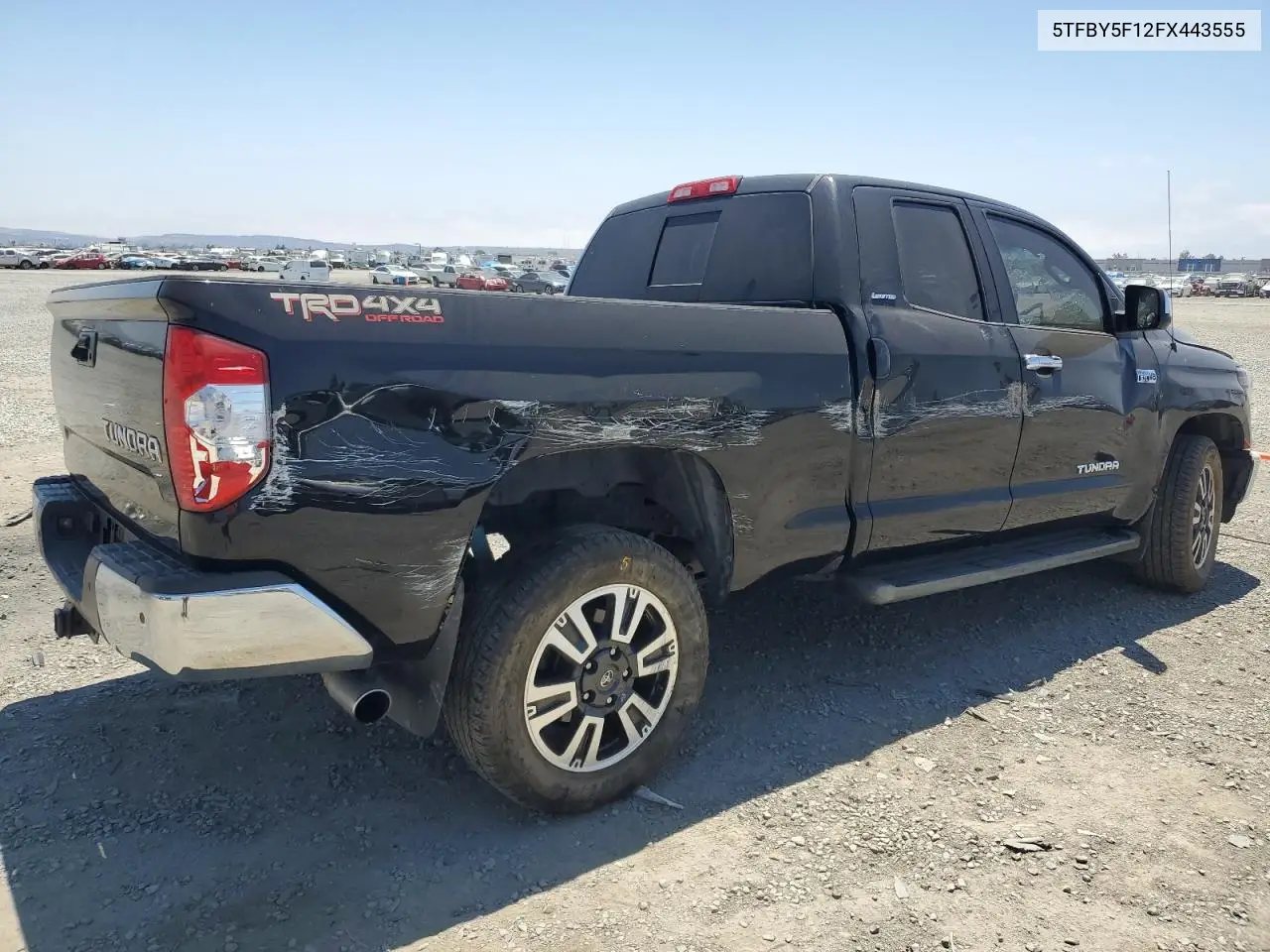 2015 Toyota Tundra Double Cab Limited VIN: 5TFBY5F12FX443555 Lot: 63525305