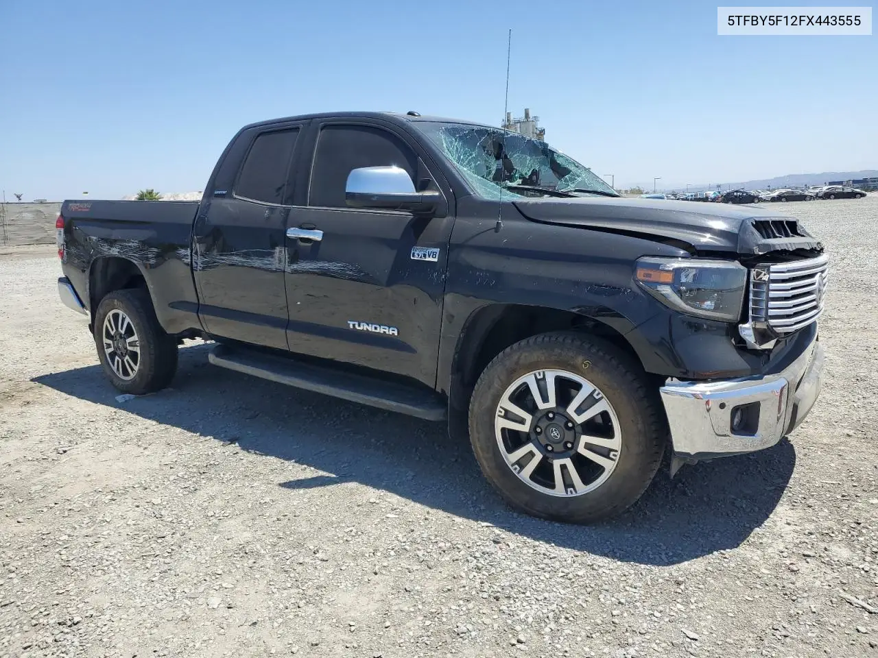 2015 Toyota Tundra Double Cab Limited VIN: 5TFBY5F12FX443555 Lot: 63525305