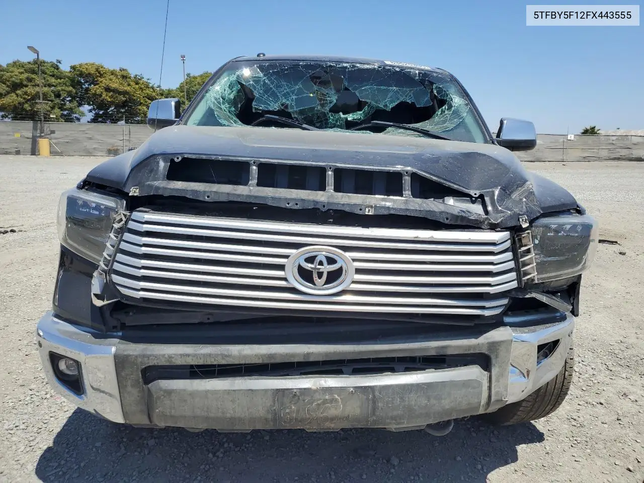2015 Toyota Tundra Double Cab Limited VIN: 5TFBY5F12FX443555 Lot: 63525305