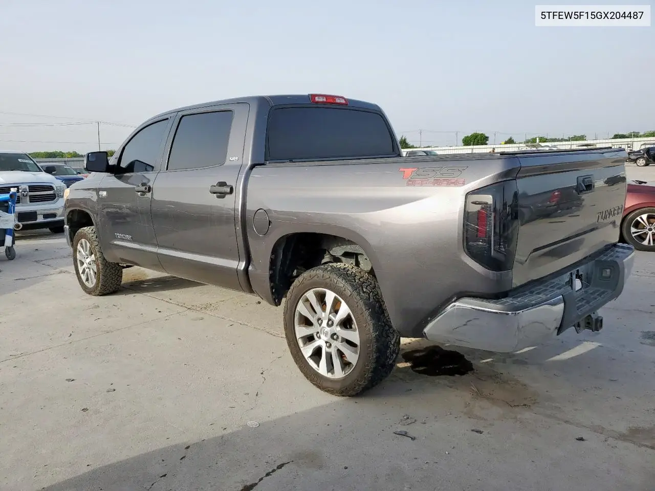 2016 Toyota Tundra Crewmax Sr5 VIN: 5TFEW5F15GX204487 Lot: 56489075