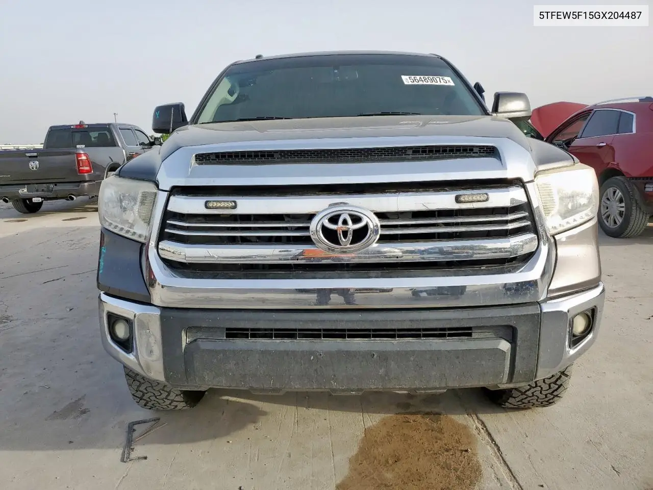 2016 Toyota Tundra Crewmax Sr5 VIN: 5TFEW5F15GX204487 Lot: 56489075