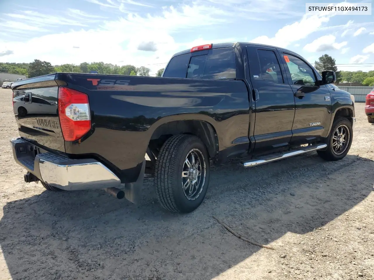 2016 Toyota Tundra Double Cab Sr VIN: 5TFUW5F11GX494173 Lot: 56533535