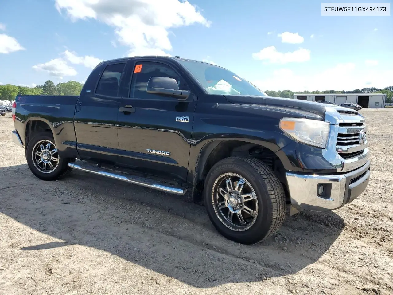 2016 Toyota Tundra Double Cab Sr VIN: 5TFUW5F11GX494173 Lot: 56533535