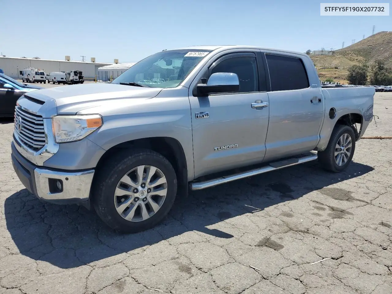 2016 Toyota Tundra Crewmax Limited VIN: 5TFFY5F19GX207732 Lot: 56767965