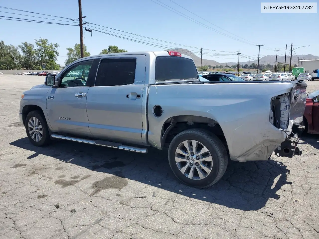2016 Toyota Tundra Crewmax Limited VIN: 5TFFY5F19GX207732 Lot: 56767965