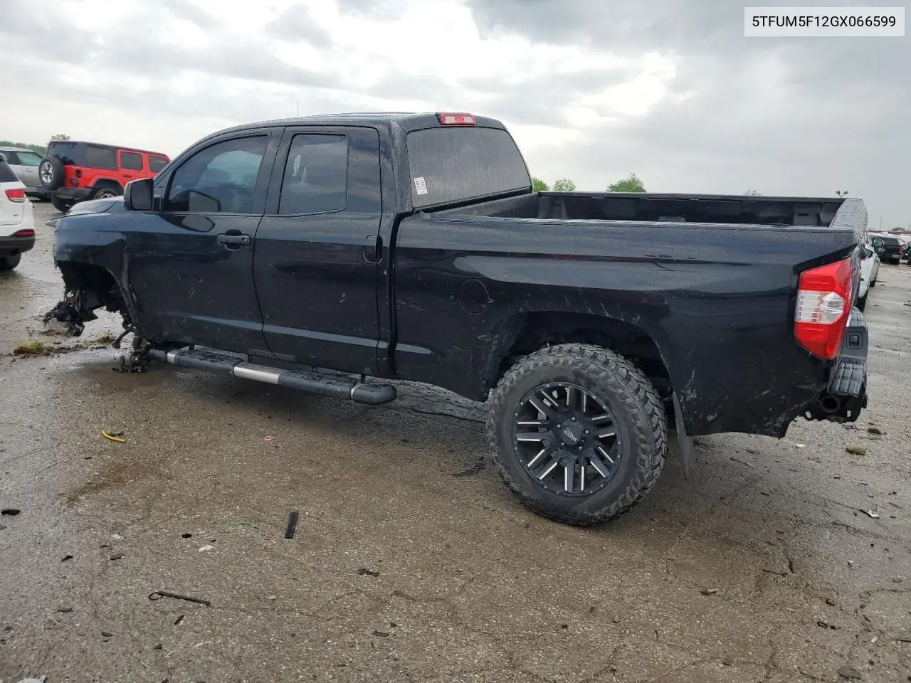 2016 Toyota Tundra Double Cab Sr VIN: 5TFUM5F12GX066599 Lot: 56933625