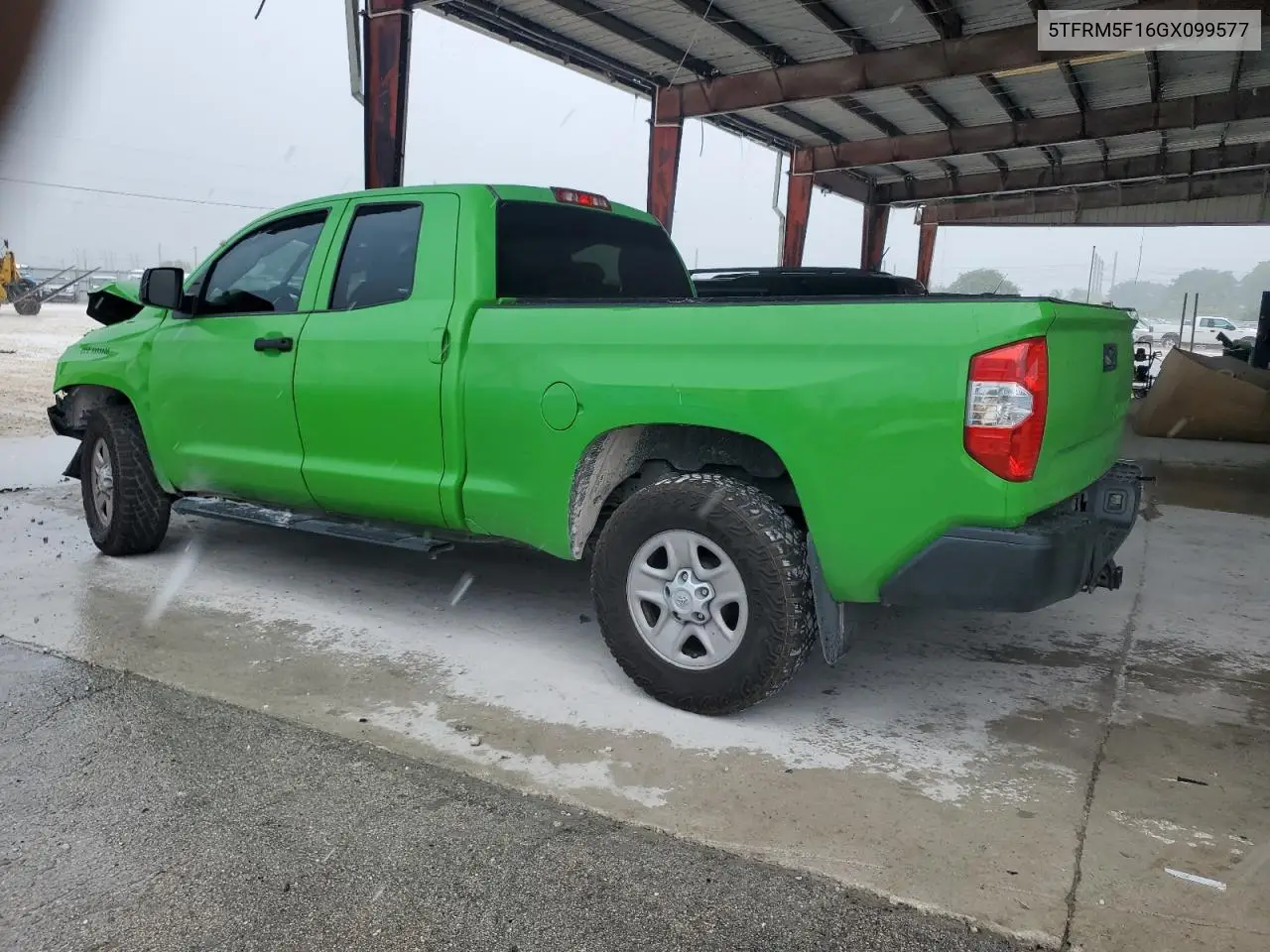 2016 Toyota Tundra Double Cab Sr VIN: 5TFRM5F16GX099577 Lot: 58723135