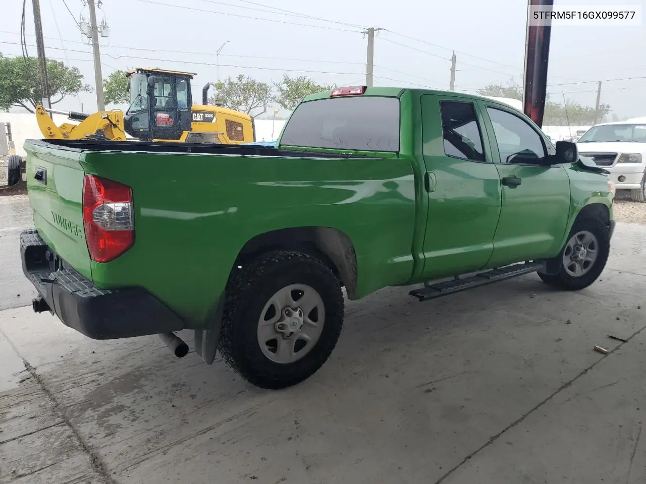 2016 Toyota Tundra Double Cab Sr VIN: 5TFRM5F16GX099577 Lot: 58723135