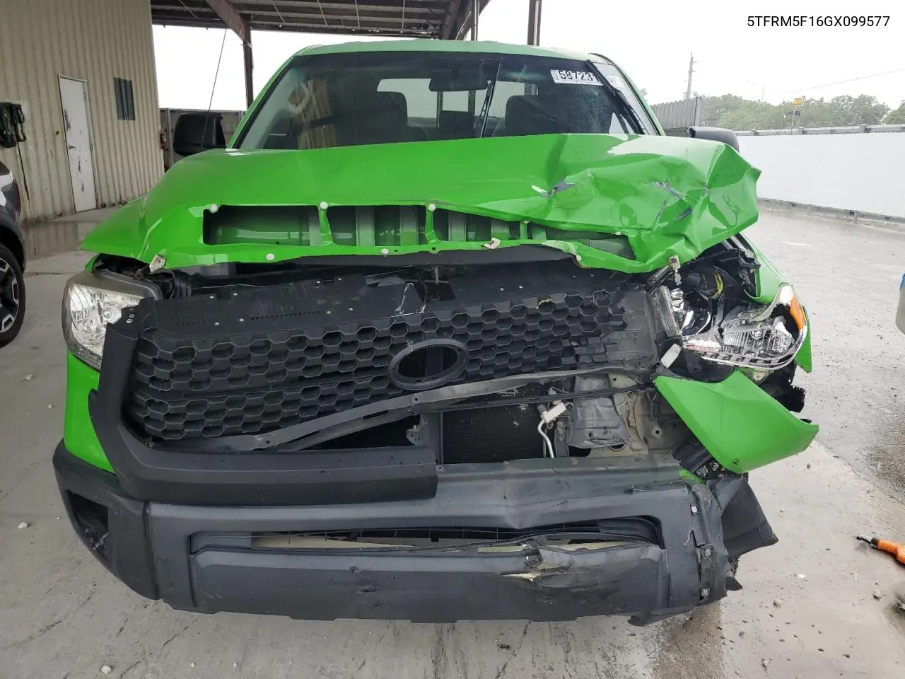 2016 Toyota Tundra Double Cab Sr VIN: 5TFRM5F16GX099577 Lot: 58723135