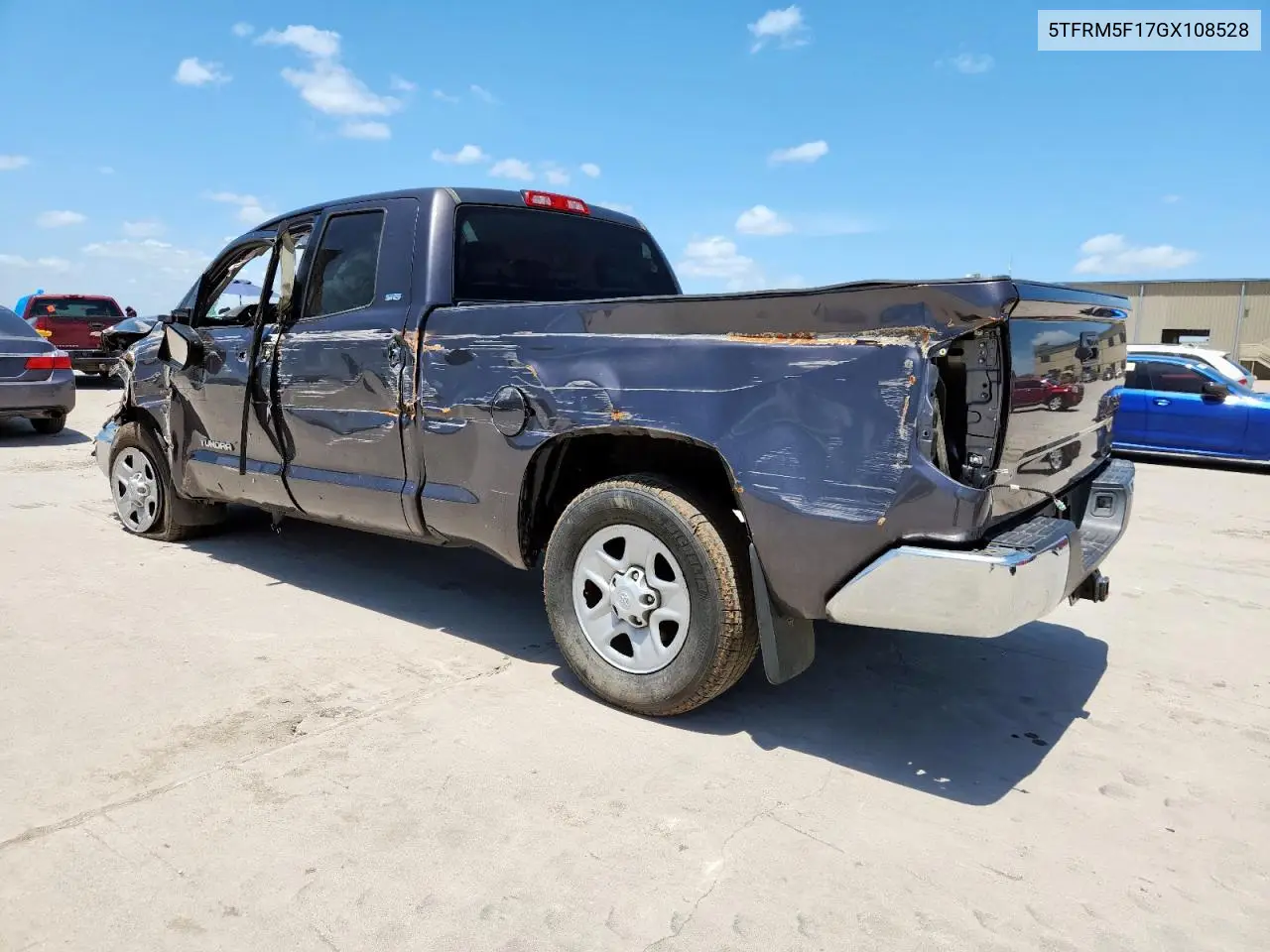 2016 Toyota Tundra Double Cab Sr VIN: 5TFRM5F17GX108528 Lot: 61682625