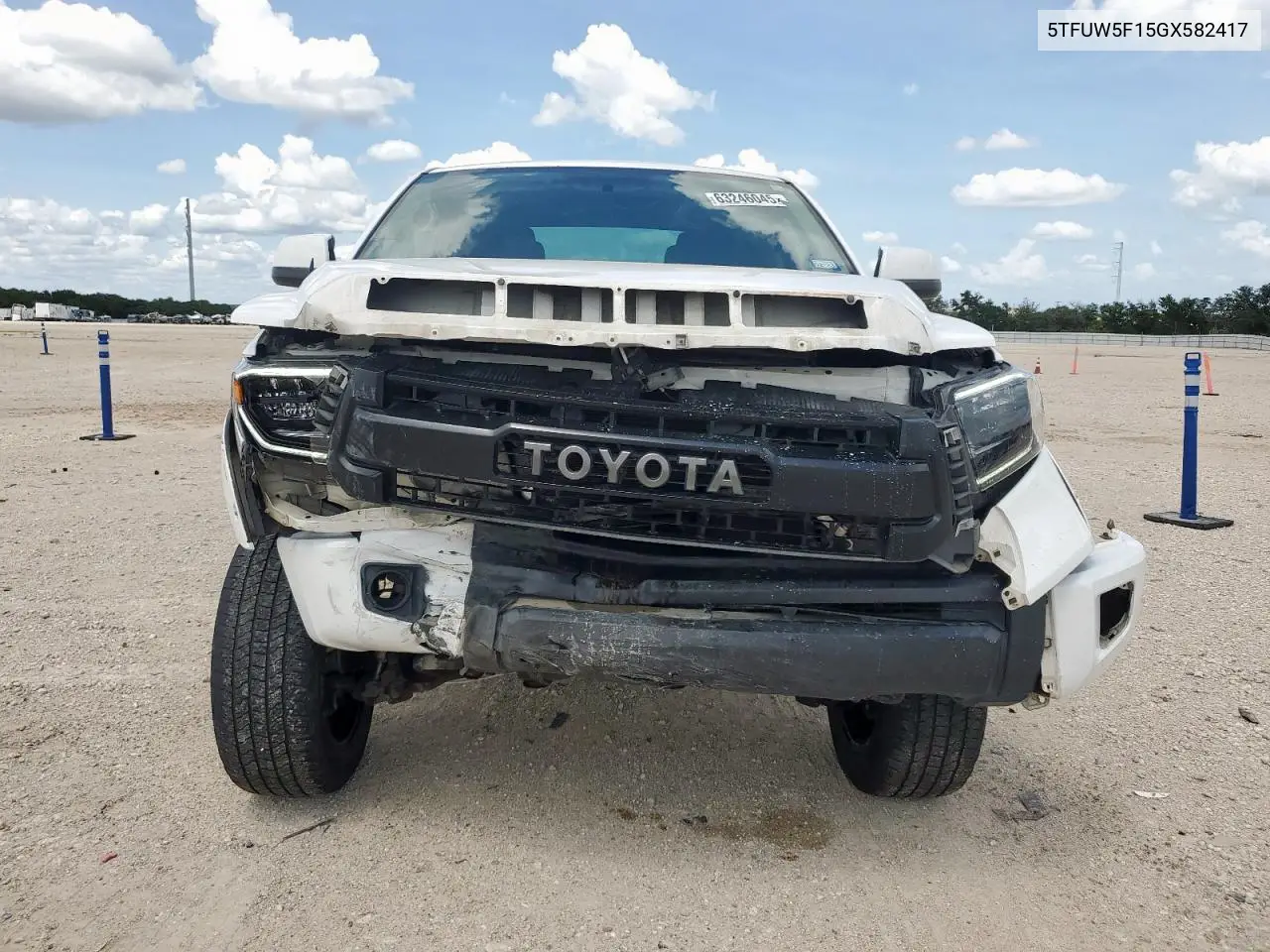 2016 Toyota Tundra Double Cab Sr VIN: 5TFUW5F15GX582417 Lot: 63246045