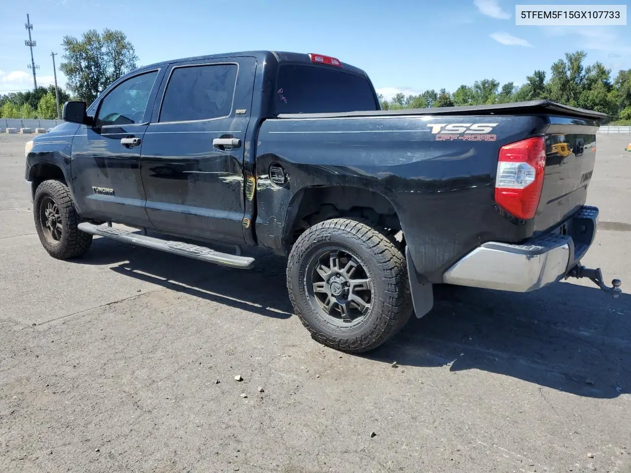 2016 Toyota Tundra Crewmax Sr5 VIN: 5TFEM5F15GX107733 Lot: 63296565