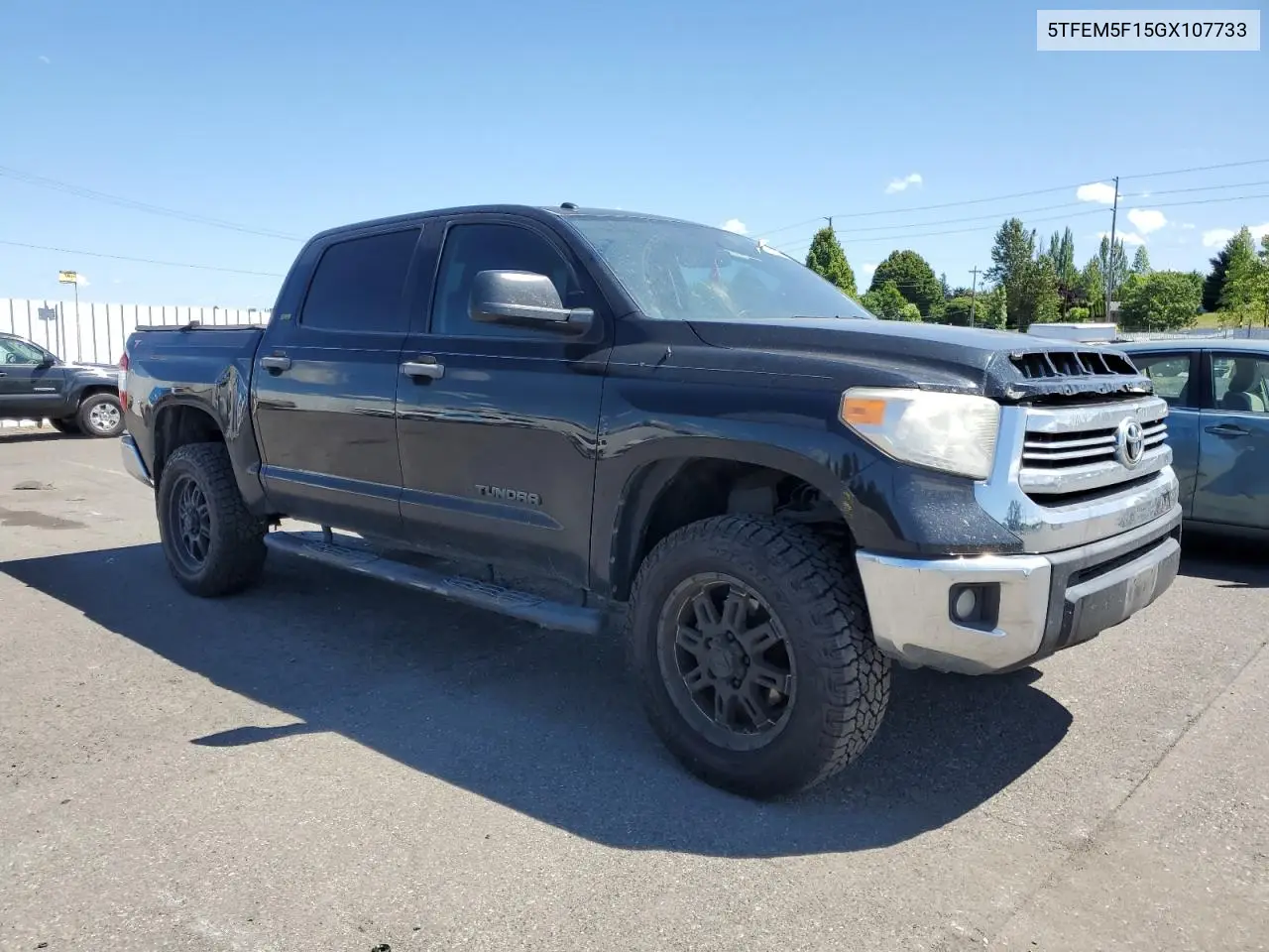2016 Toyota Tundra Crewmax Sr5 VIN: 5TFEM5F15GX107733 Lot: 63296565