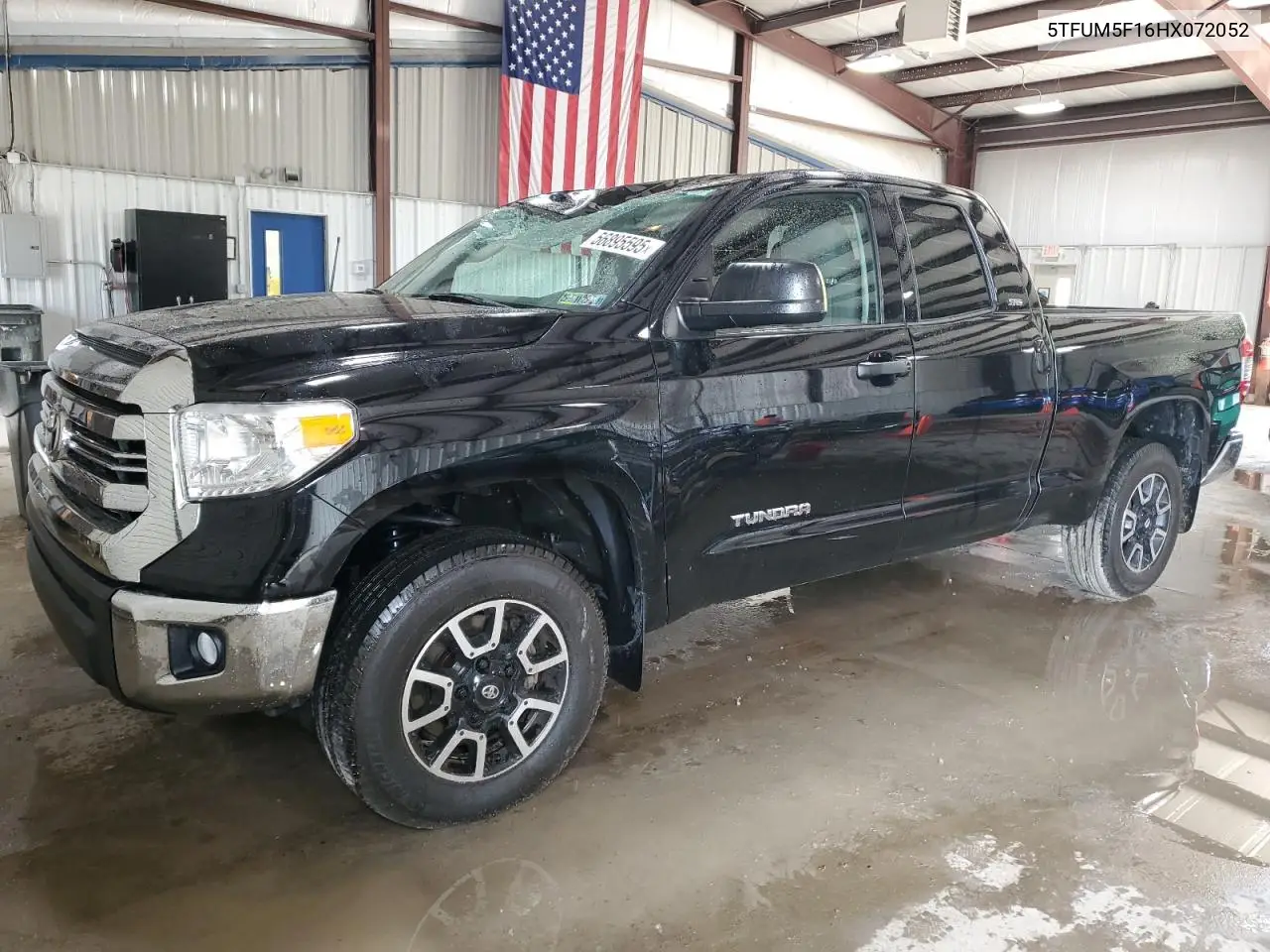 2017 Toyota Tundra Double Cab Sr VIN: 5TFUM5F16HX072052 Lot: 56895595