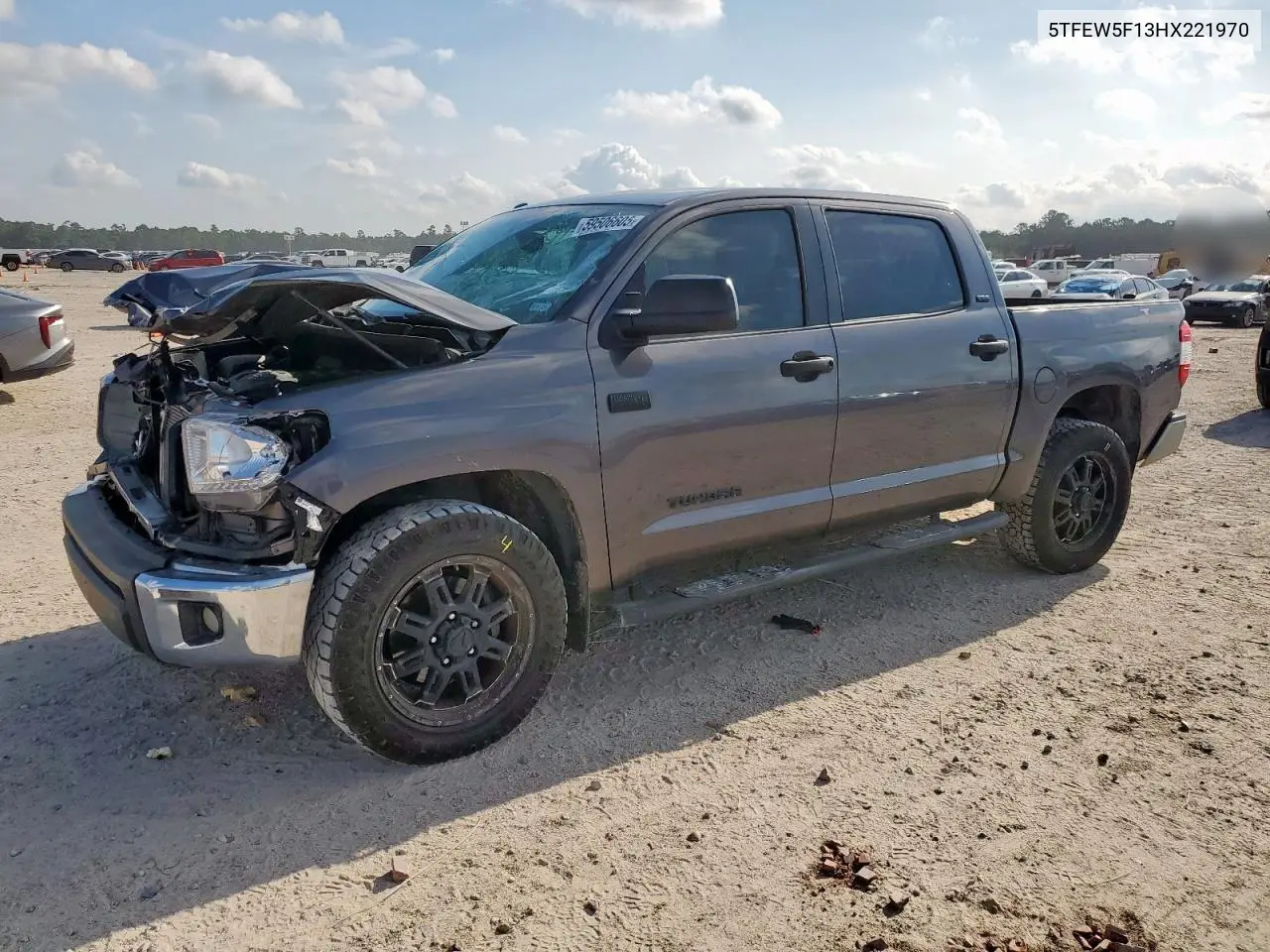2017 Toyota Tundra Crewmax Sr5 VIN: 5TFEW5F13HX221970 Lot: 59506605