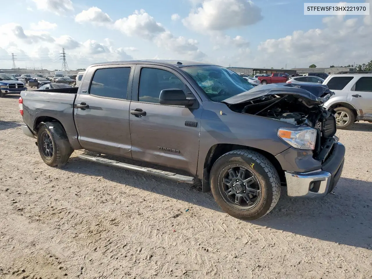 2017 Toyota Tundra Crewmax Sr5 VIN: 5TFEW5F13HX221970 Lot: 59506605