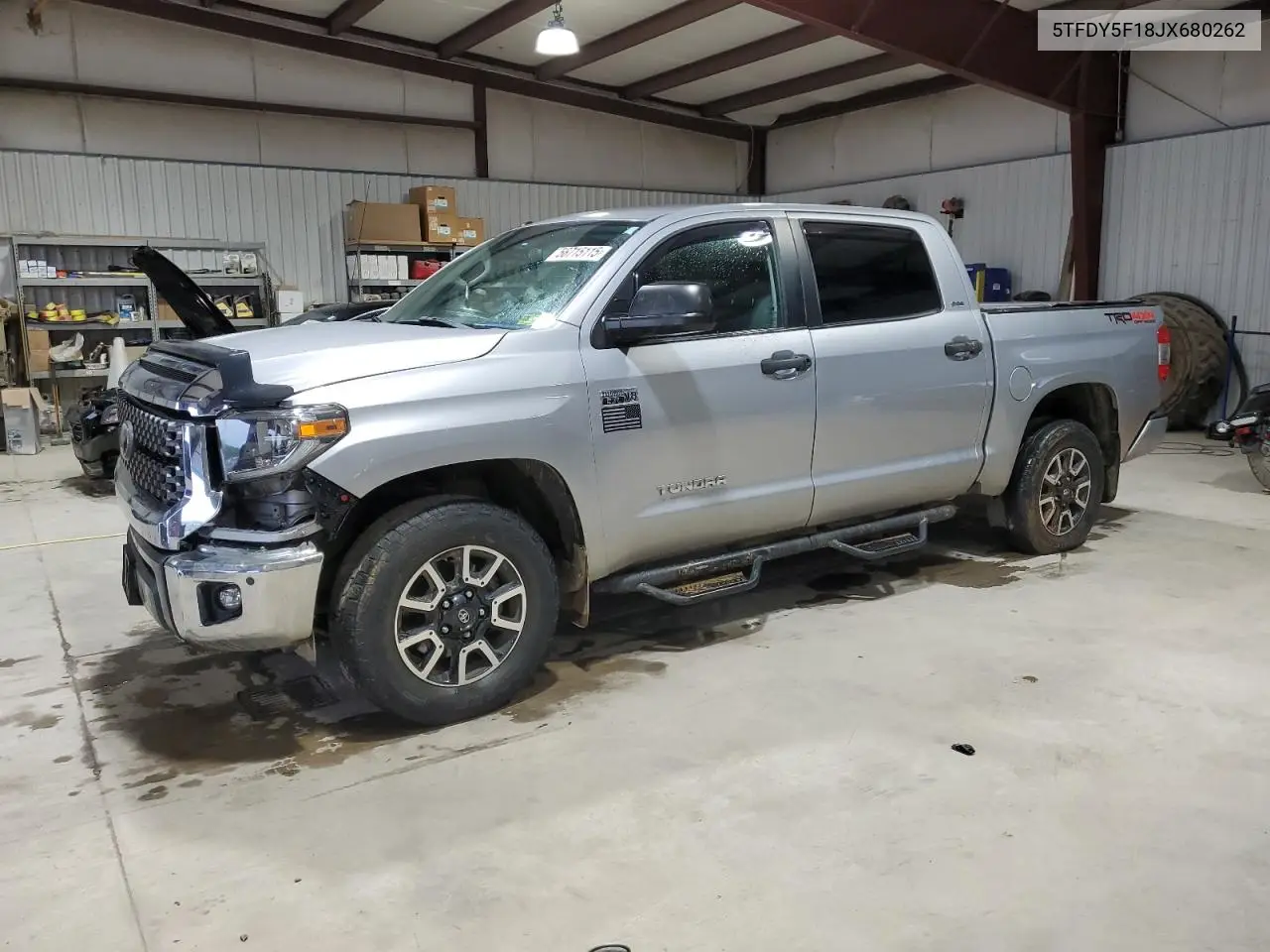 2018 Toyota Tundra Crewmax Sr5 VIN: 5TFDY5F18JX680262 Lot: 56715115