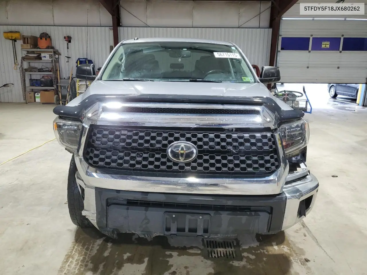 2018 Toyota Tundra Crewmax Sr5 VIN: 5TFDY5F18JX680262 Lot: 56715115