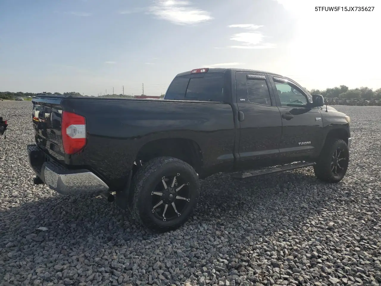 2018 Toyota Tundra Double Cab Sr VIN: 5TFUW5F15JX735627 Lot: 62729305
