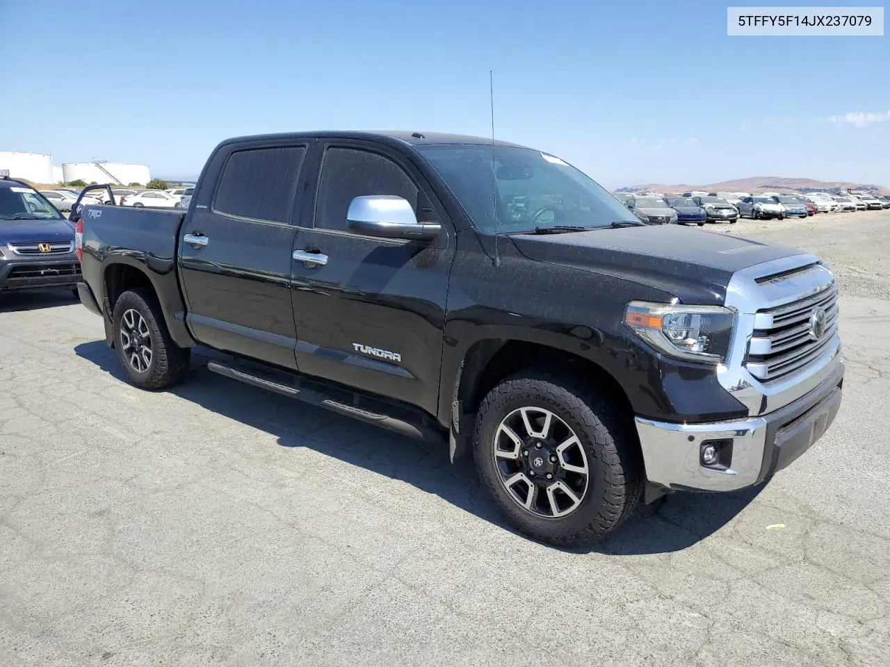 2018 Toyota Tundra Crewmax Limited VIN: 5TFFY5F14JX237079 Lot: 63313325