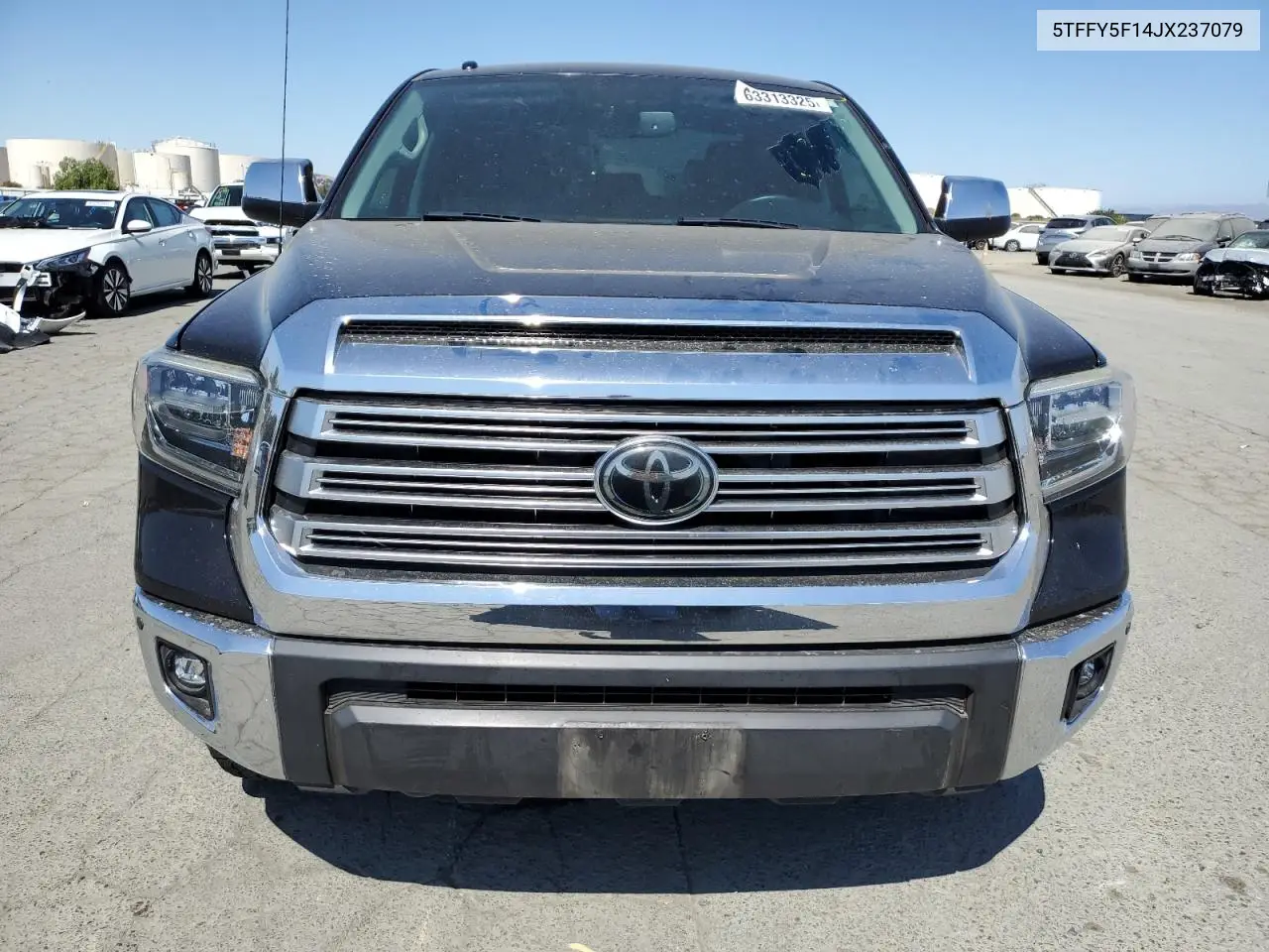 2018 Toyota Tundra Crewmax Limited VIN: 5TFFY5F14JX237079 Lot: 63313325